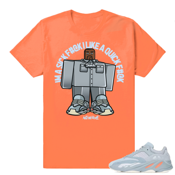 Inertia Yeezy 700 | Roblox Ye | Hyper Orange Shirt