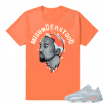 Inertia Yeezy 700 | Misunderstood Ye | Hyper Orange Shirt