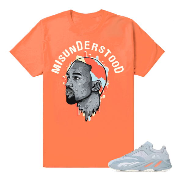 Inertia Yeezy 700 | Misunderstood Ye | Hyper Orange Shirt