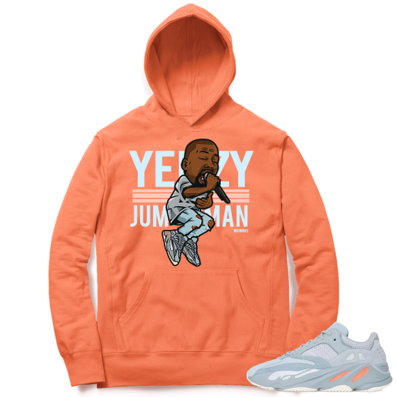 Inertia Yeezy 700 | Yeezy Over Jumpman | Hyper Orange Hoodie