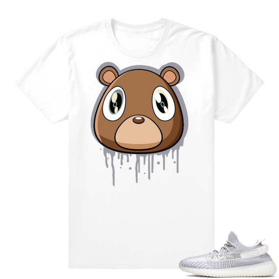 Static Yeezy 350 | Yeezy Bear Drip | White shirt