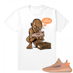 Yeezy 350 Clay | My Precious | White shirt