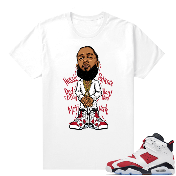 2021 Carmine Jordans Match White Nipsey Hussle