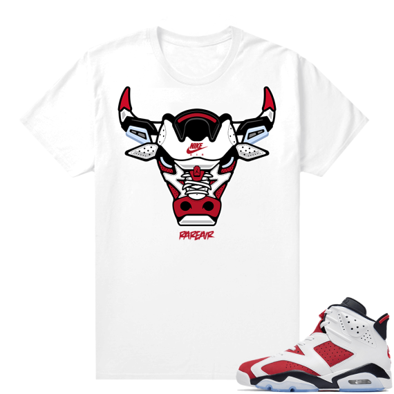 2021 Carmine Jordans Match White Rare Air Bull