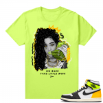 Air Jordan 1 Volt Gold shirt to match - Neon Yellow - Big Bank