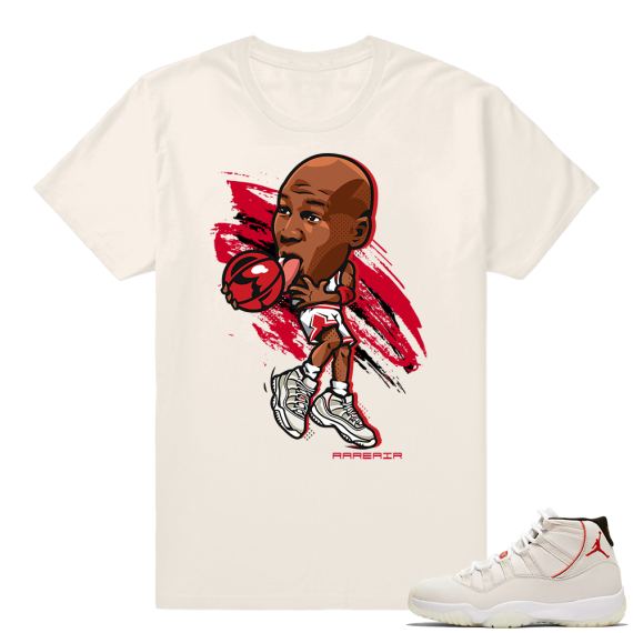 Air Jordan 11 Rare Air MJ shirt | Light Cream shirt