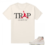 Air Jordan 11 Trap Jumpin shirt | Light Cream shirt