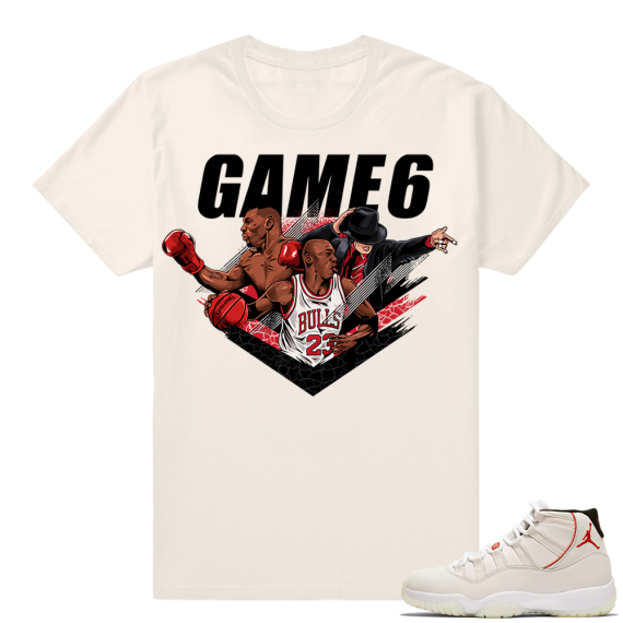 Air Jordan 11 shirts | Game 6 | Light Cream shirt