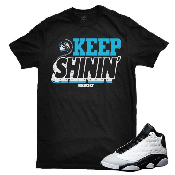 Baron 13s | Keep Shining Sneaker Tee Black