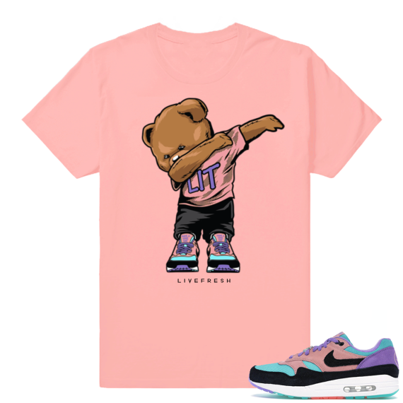 Air Max 1 Have A Nike Day | Dabbin Bear | Light Pink Shirt