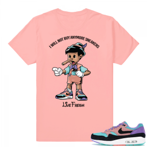 Air Max 1 Have A Nike Day | Sneakerhead Pinocchio | Light Pink Shirt