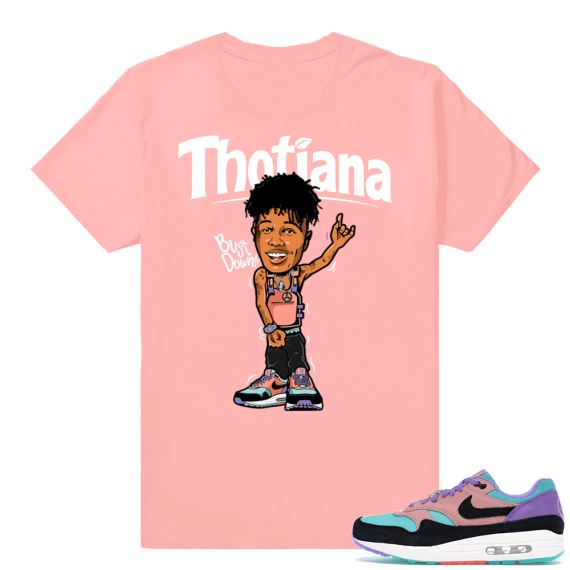 Air Max 1 Have A Nike Day | Thotiana | Light Pink Shirt