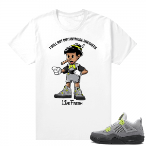 Air Max 95 Jordan 4 sneaker tees - White - Sneakerhead Pinocchio