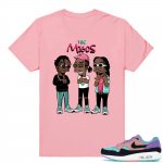 Air Max 97 South Beach shirts  Migos  Light Pink Tee