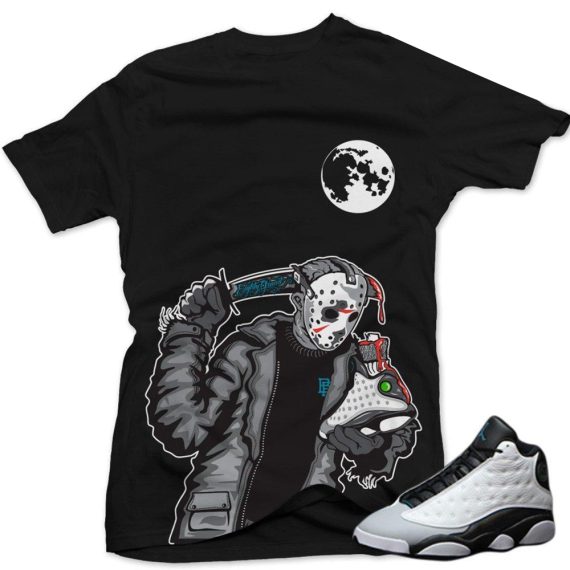 Baron 13s Sneaker Tee|Friday the 13th Sneaker Tee Black