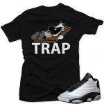 Baron 13s Sneaker Tee|TRAP Sneaker Tee Black