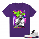 Bel-Air 5s Alternate shirts - Purple - Fresh Prince 90s Vintage