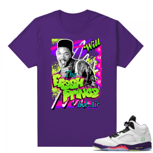 Bel-Air 5s Alternate shirts - Purple - Fresh Prince 90s Vintage V2