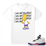 Bel-Air 5s Alternate sneaker tees - White - Will Not Pay Resale