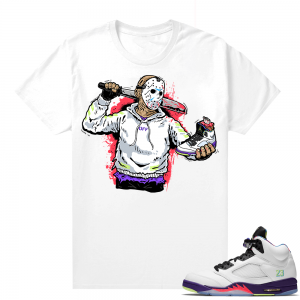 Bel-Air 5s Alternate sneaker tees - White - Jason Cop