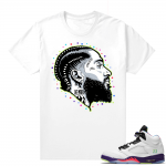 Bel-Air 5s Alternate sneaker tees - White - Prolific