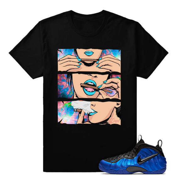 Big Bang Foamposites  Tees Black Blunts