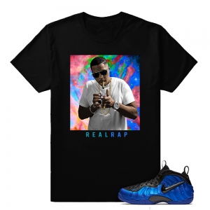 Big Bang Foamposites  Tees Black Nas Real Rap