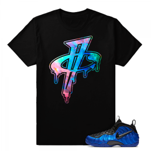 Big Bang Foamposites  Tees Black Penny Logo Drip