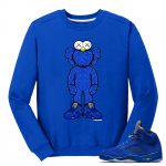 Blue Suede 5 Live Fresh Royal Crewneck Sweater