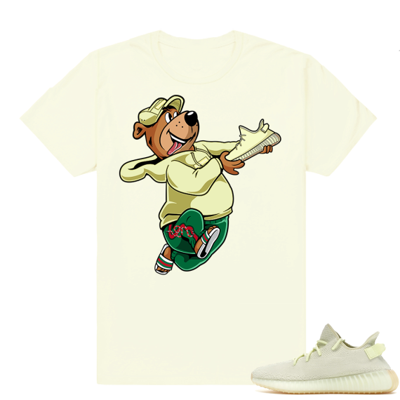 Butter Yeezy Boost matching shirt  Yogi Hyped  Butter Tee