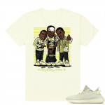 Butter yeezy shirt matching sneakers  Everybody Eats B  Butter Tee