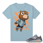 Carbon Blue Yeezy 700 | Bear Boost 700 | Carbon Blue shirt