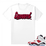 Carmine 6s Jay the Sneaker guy Swapped JTSG White tee