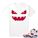 Carmine Jordans Match White Designer Monster