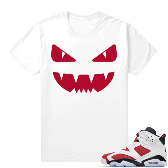 Carmine Jordans Match White Designer Monster