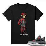 Jordan 4 Infrared Shirts - Black Bored Ape Sneakerhead