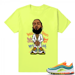 Air Max 97 London Summer of Love | Nipsey Hussle | Volt Shirt