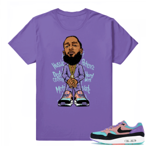 Air Max 1 Have A Nike Day | Nipsey Hussle | Purple Shirt