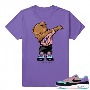 Air Max 1 Have A Nike Day | Dabbin Bear | Purple Shirt