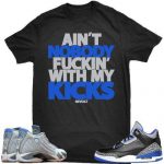 Aint Nobody Tee (Sport Blue 3s)