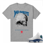 French Blue 13s Shirts Heather Grey Marcello Gior Bad Habits