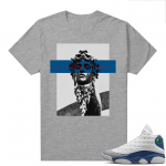 French Blue 13s Shirts Heather Grey Marcello Gior Death Before Dishoner