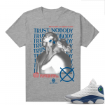 French Blue 13s Shirts Heather Grey Marcello Gior Illusions