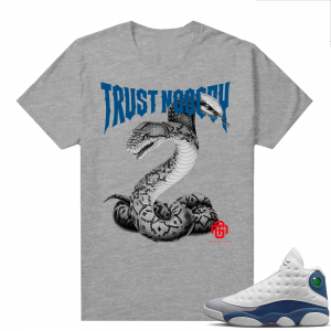 French Blue 13s Shirts Heather Grey Marcello Gior Trust Nobody