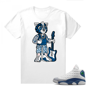 French Blue 13s Shirts White Bobcat Toy