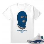 French Blue 13s Shirts White Dead Presidents