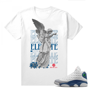 French Blue 13s Shirts White Marcello Gior Elevate