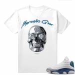 French Blue 13s Shirts White Marcello Gior Rich Forever