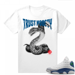 French Blue 13s Shirts White Marcello Gior Trust Nobody