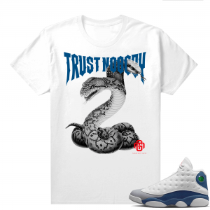 French Blue 13s Shirts White Marcello Gior Trust Nobody